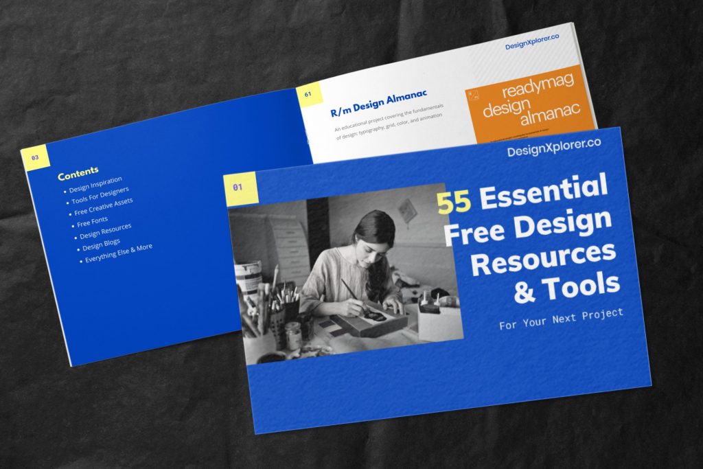 55 Essential Free Design Resources & Tools