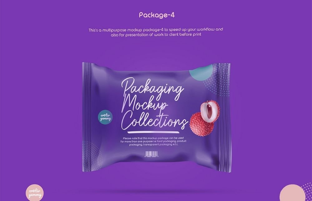 Free Food Packaging Mockup Collection