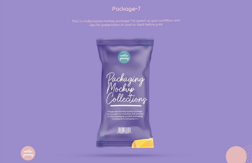 Free Food Packaging Mockup Collection