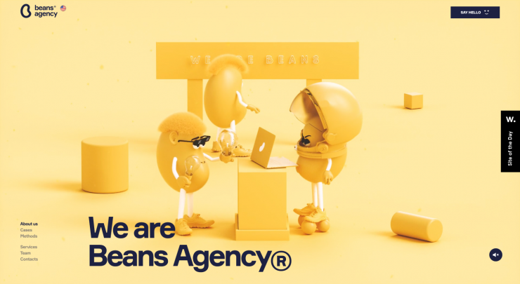 Beans.Agency is a digital marketing agency. - DesignXplorer.co