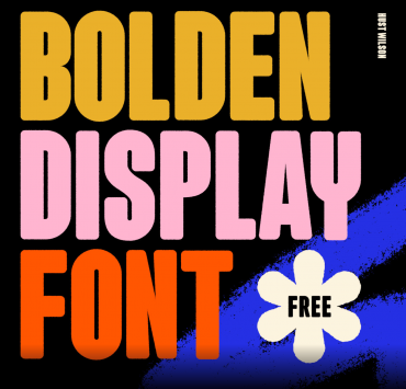 Bolden Display Free Font