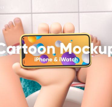 Cartoon Mockup - Premium