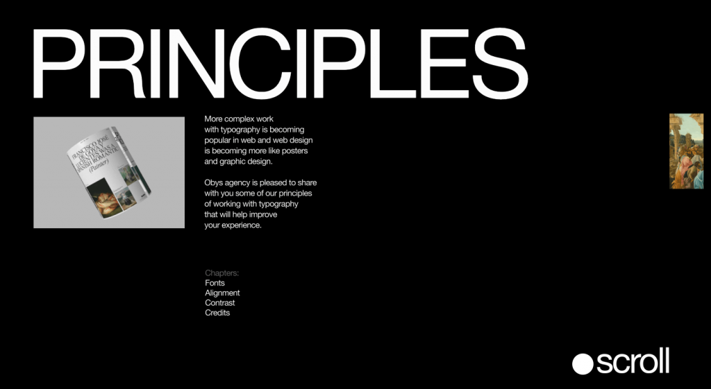 Typography Principles
